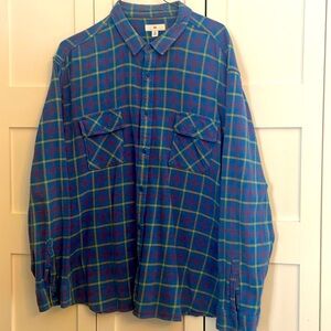 Nordstrom BP Men’s Flannel Shirt-2XL